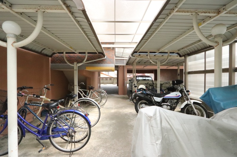 駐輪場利用も可能です。