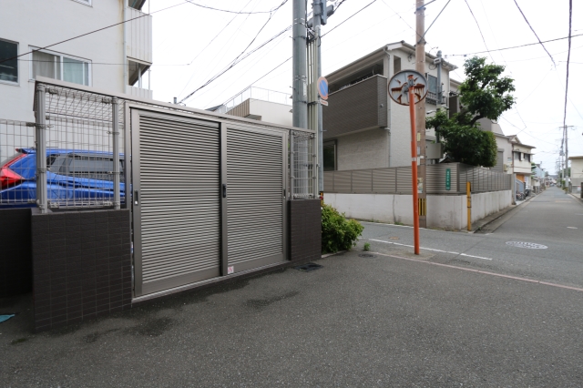 専用のごみ置き場です