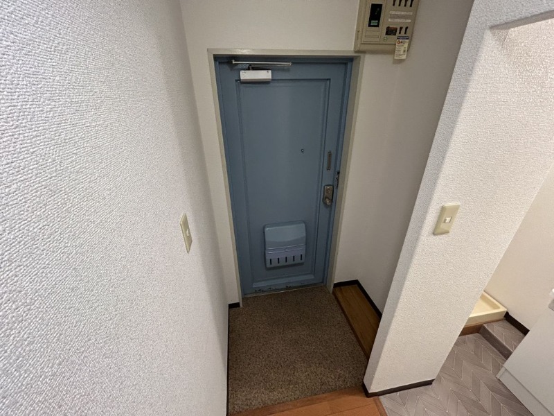 開放感のある玄関ですね