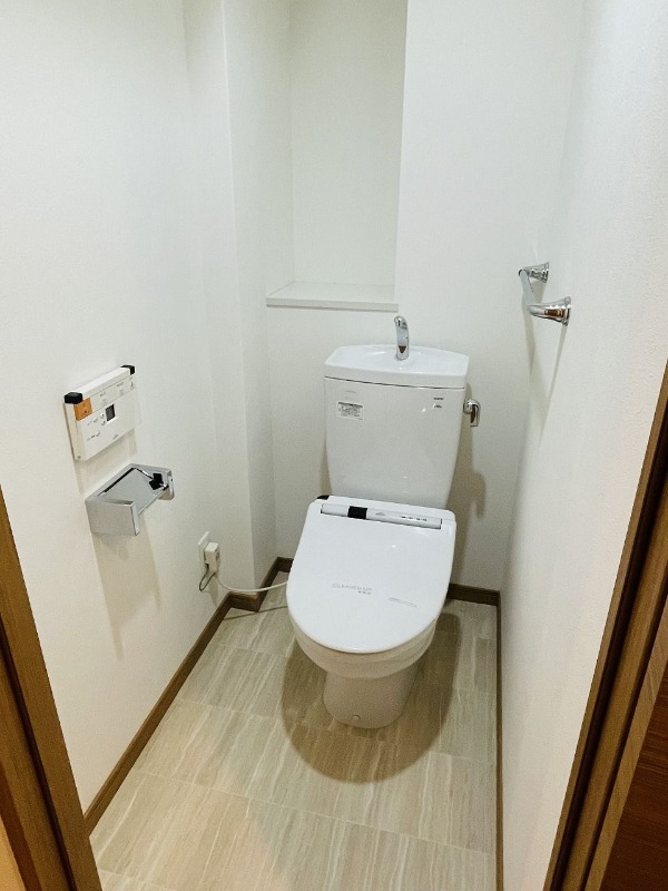嬉しい温水洗浄便座機能付き