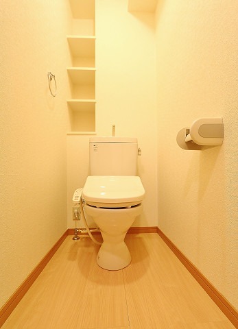 清潔感あるトイレです