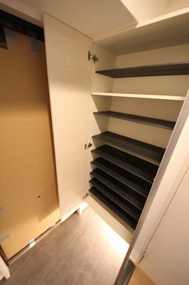 シューズボックスも完備。