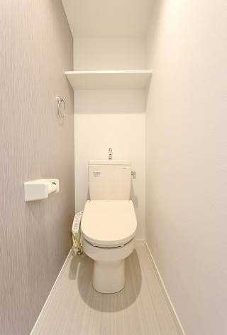 もちろん、ウォシュレット完備