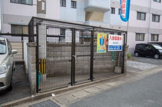 ごみ置き場です