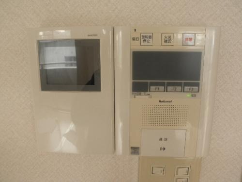 モニター付きで安心。