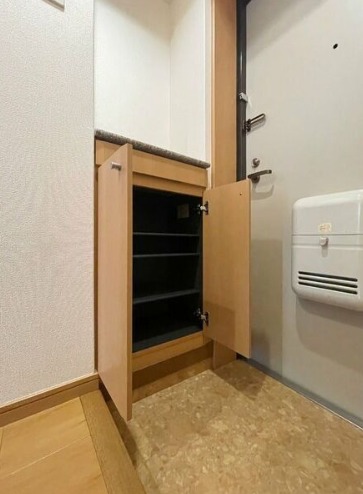 玄関収納もばっちりです