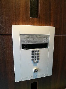 オートロック付きで安心です