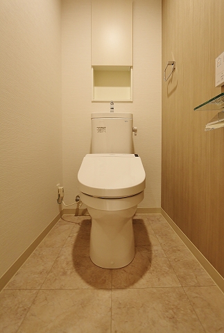 清潔感あるトイレです