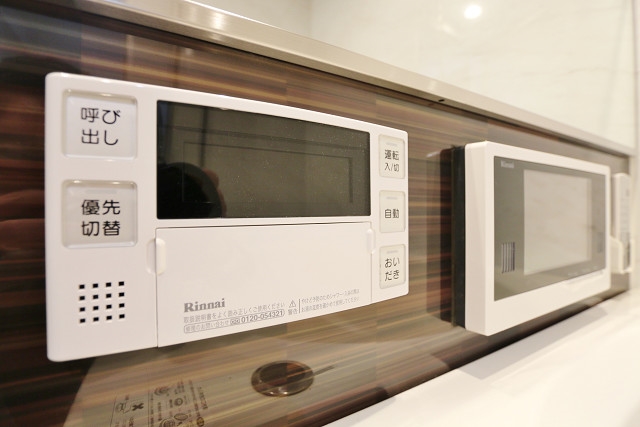 設備充実の追い焚き、バスＴＶ付きです