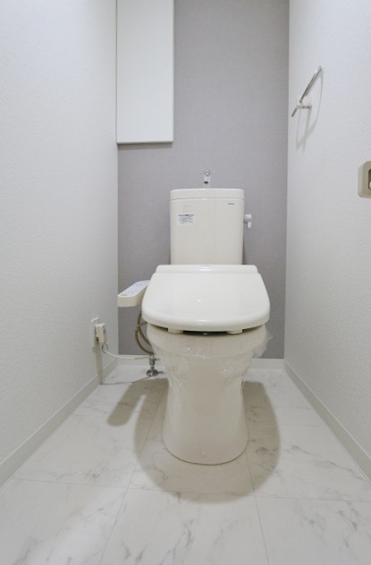 温水洗浄便座付きです