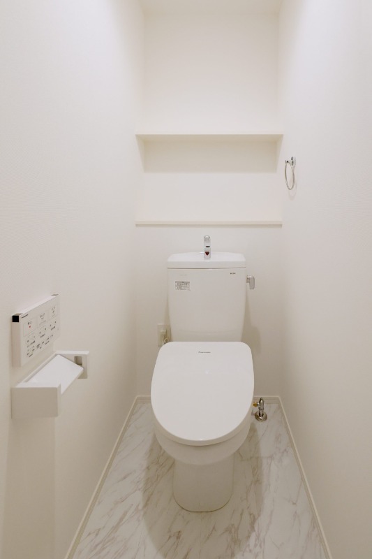 清潔感のあるトイレです