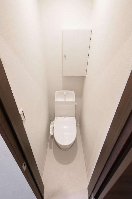 清潔感のあるトイレです