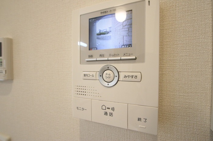 来客時はこちらで確認出来ます