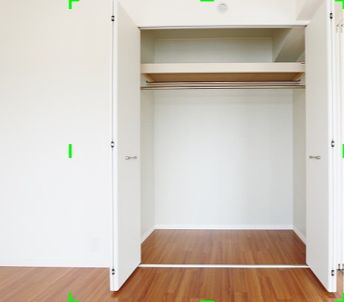 荷物が多くても安心な収納スペース