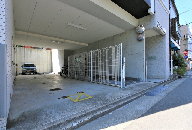 広々とした駐輪場完備