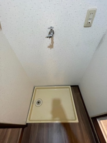 室内洗濯機置場があります