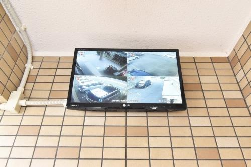 防犯カメラで安心ですね。