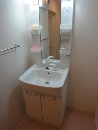 朝の支度はこちらです。