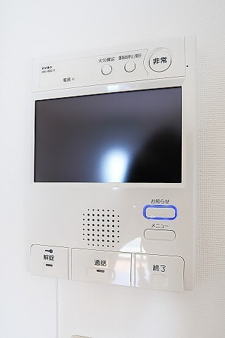 モニタ付きで来客時も安心