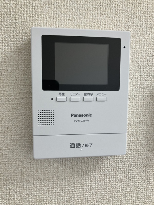 安心のモニターホン付き