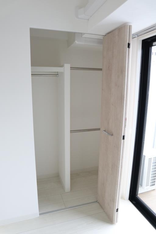 使い勝手の良さそうなクローゼット