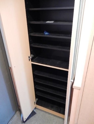 高さのあるシューズボックス