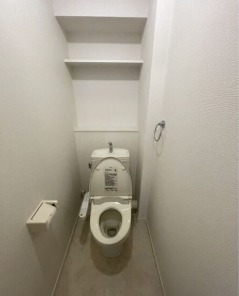 清潔感のあるトイレです