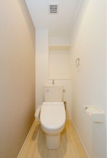 清潔感のあるトイレです
