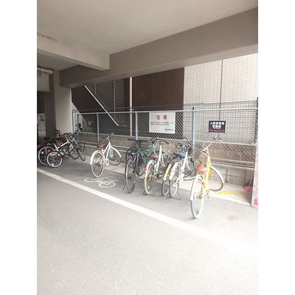 駐輪場はこちらです