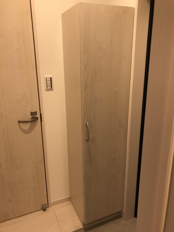玄関はこんな感じです。