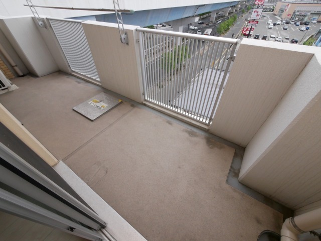 広いバルコニーは嬉しいです