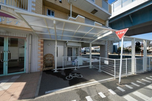 駐輪場はこちらです。