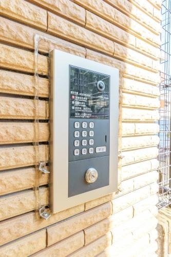 オートロック付きで安心です。