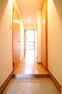 開放感のある玄関ですね