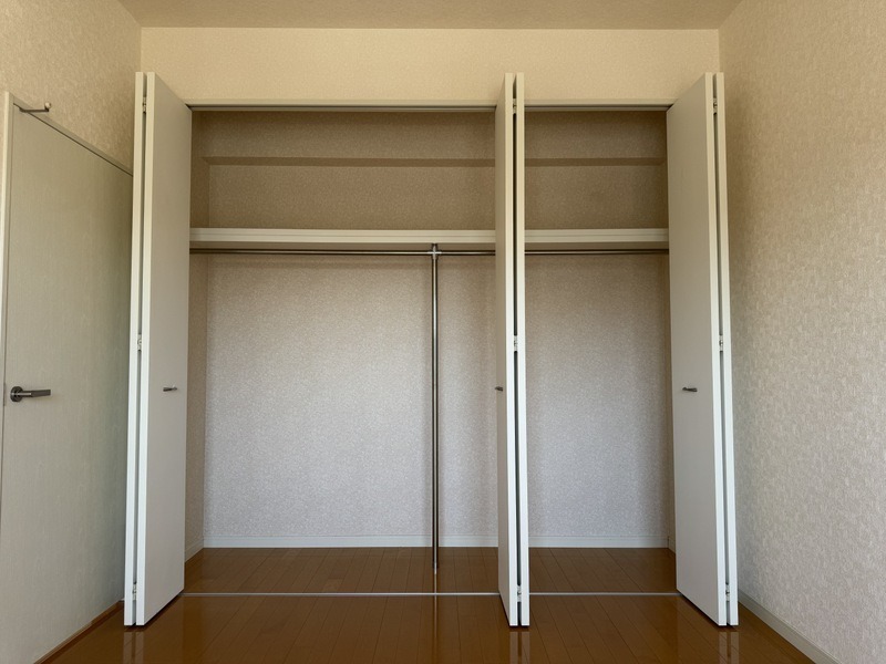 荷物が多くても安心な収納スペース