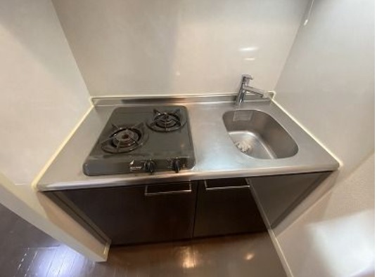 2口コンロでお料理ラクラク。