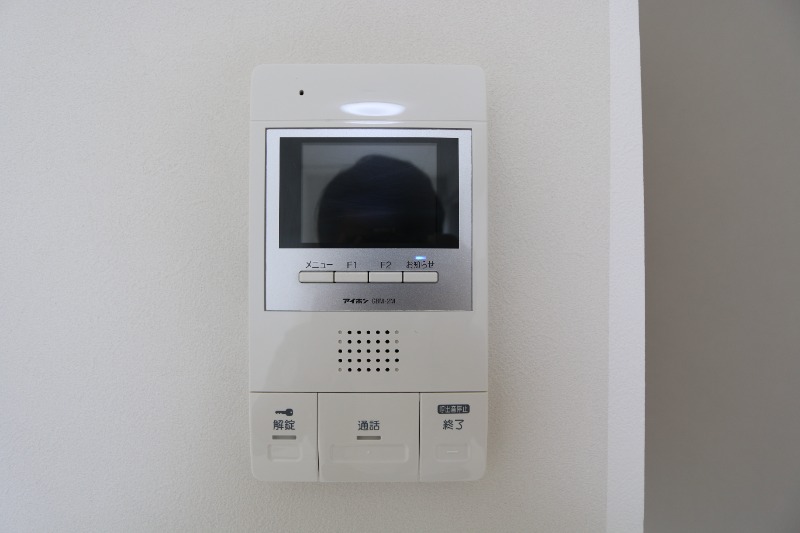 来客の確認ができるので安心ですね