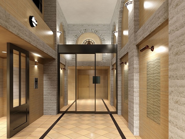 豪華なエントランスがお出迎え