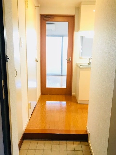 解放感ある玄関ですね