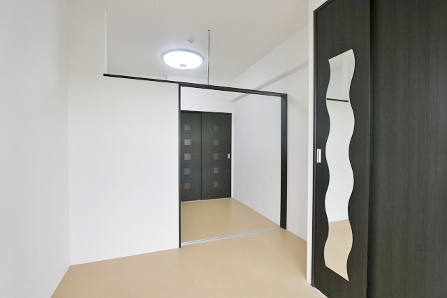 寝室スペースにどうぞ