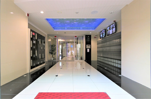 ゴージャスなエントランスです