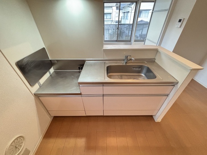 まな板スペースたっぷりです。