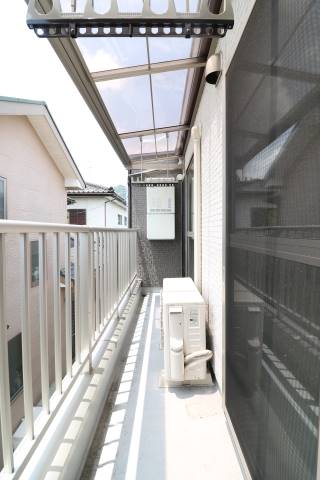 洗濯物を干すスペース十分にあります