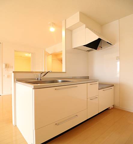 調理が弾むお洒落なキッチンです