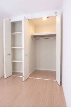 荷物が多くても安心な収納スペース