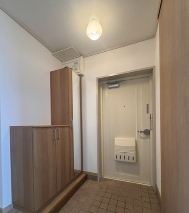 広々とした玄関です