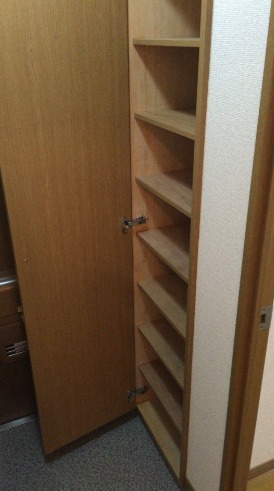 靴がたくさん収納できます。