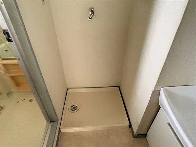 うれしい室内洗濯機置き場