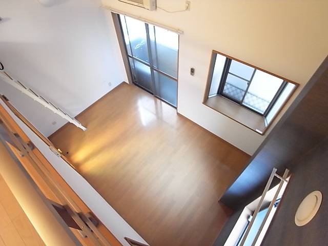 ロフトからの眺めはこんな感じです