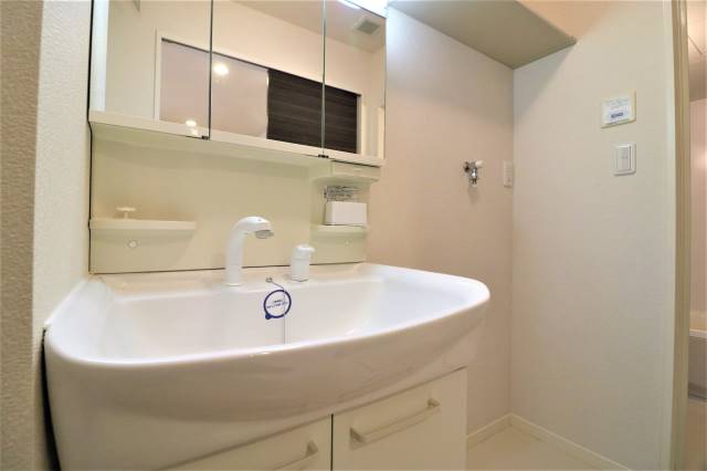 朝の支度はこちらで